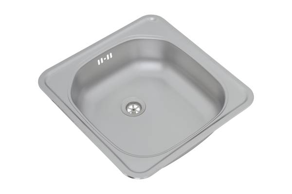 Küchenspüle Dallas Edelstahl 47 x 44 Silber