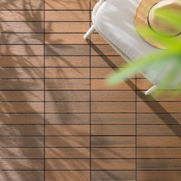 22er-Set Terrassenfliese Svevo Typ B Braun