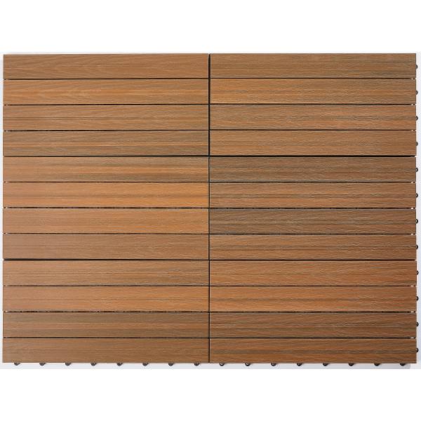 12 carreaux pour terrasse Svevo Marron