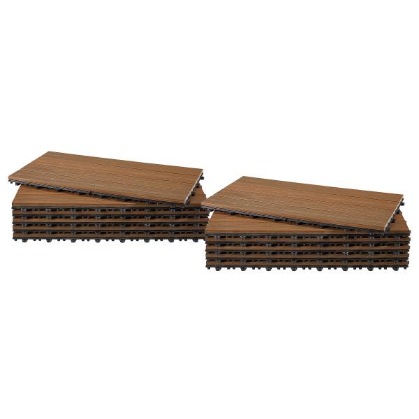 12 carreaux pour terrasse Svevo Marron