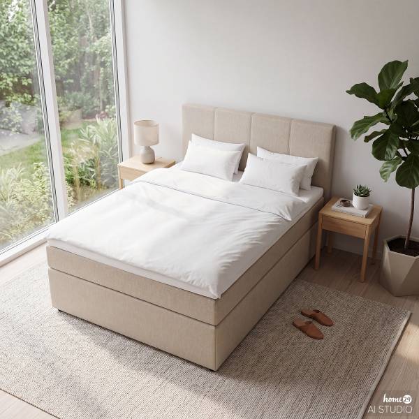 Boxbett Clarrissa Beige - 120 x 200cm