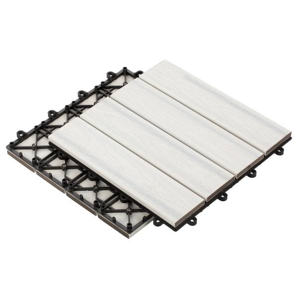 22 carreaux pour terrasse Svevo, type B Blanc