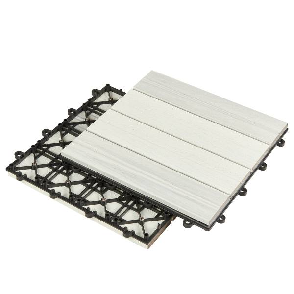 22 carreaux pour terrasse Svevo, type B Blanc