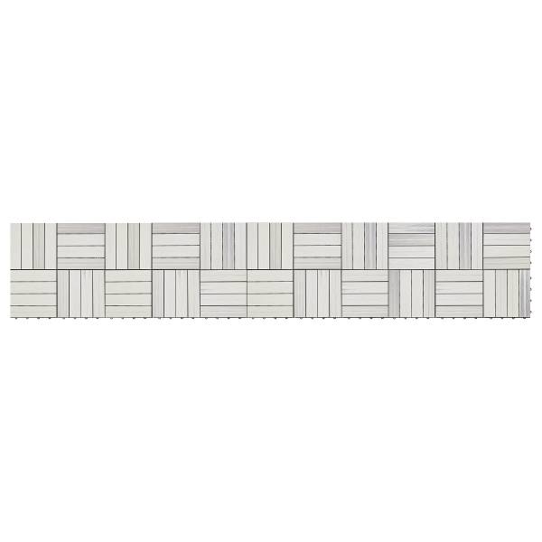 22 carreaux pour terrasse Svevo, type B Blanc
