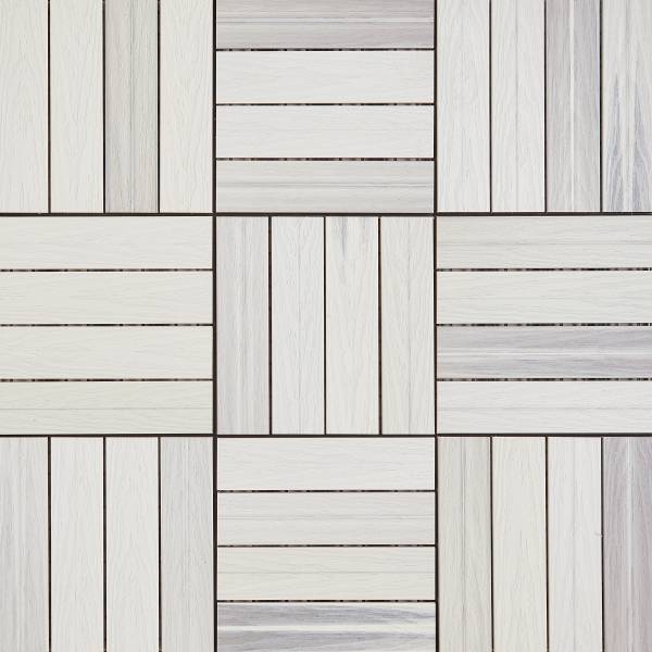 22 carreaux pour terrasse Svevo, type B Blanc