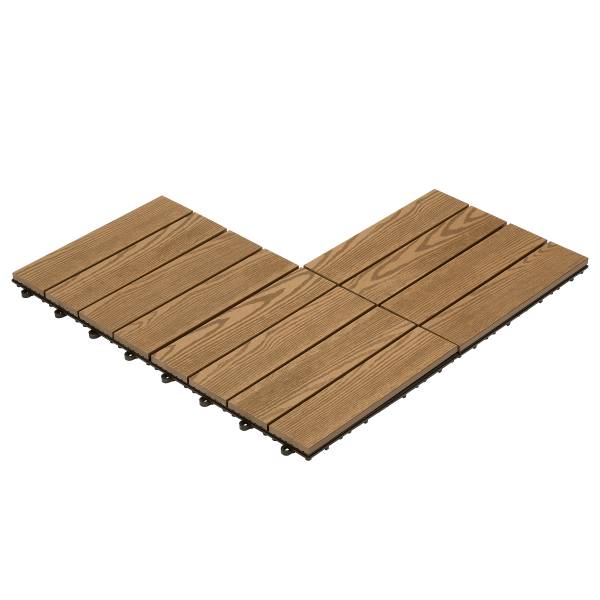 22er-Set Terrassenfliese Svevo Typ B Hellbraun