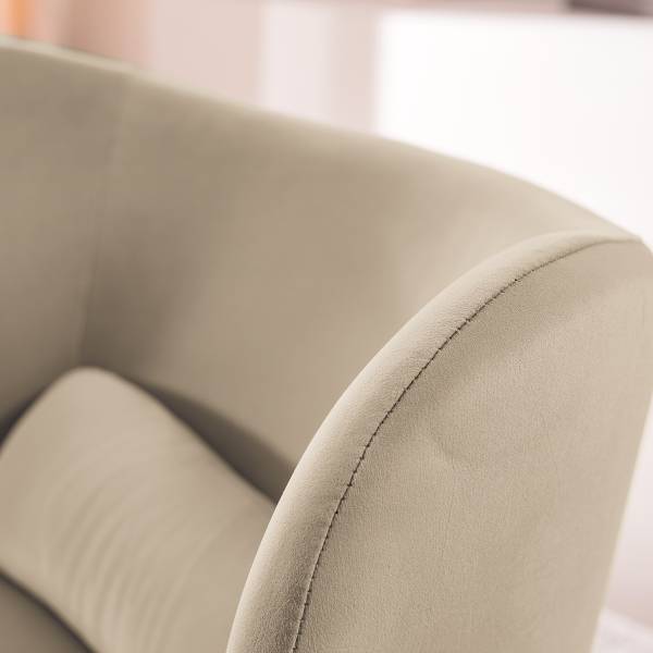 Loungesessel DAROAN Taupe