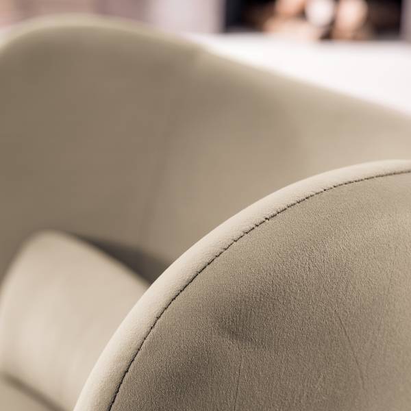 Loungesessel DAROAN Taupe