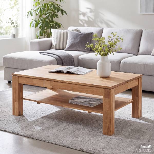 Massiver Couchtisch Lafesa kaufen