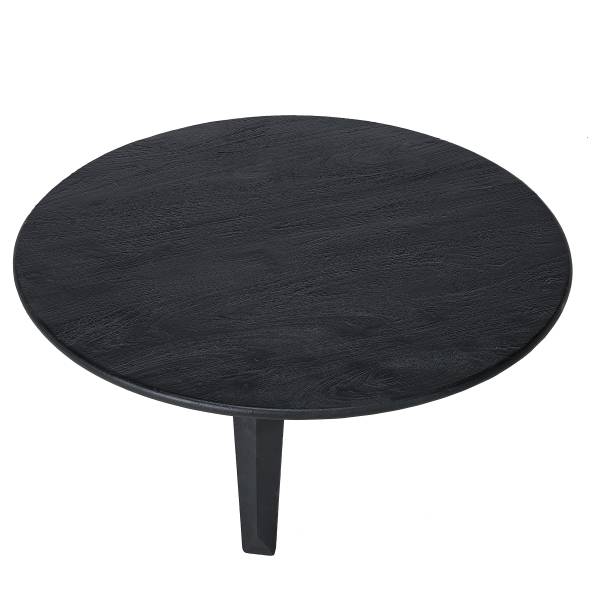 Massiver Couchtisch Ouyya 2-teilig Akazie / Akazie Schwarz