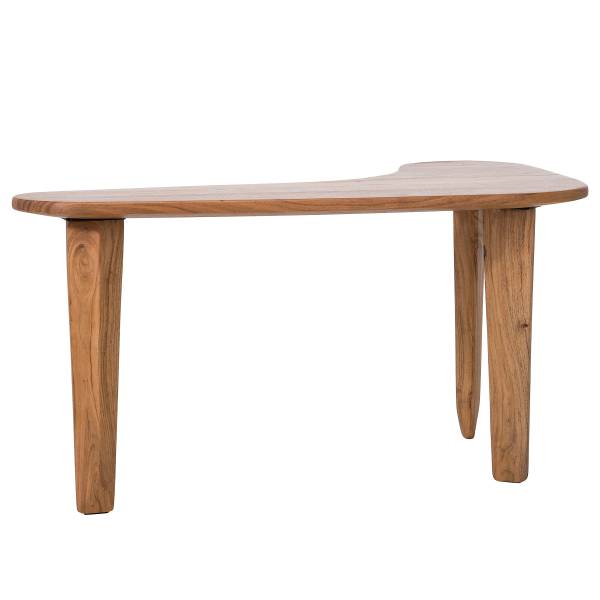 Massiver Couchtisch Ouyya 2-teilig Akazie / Akazie Schwarz