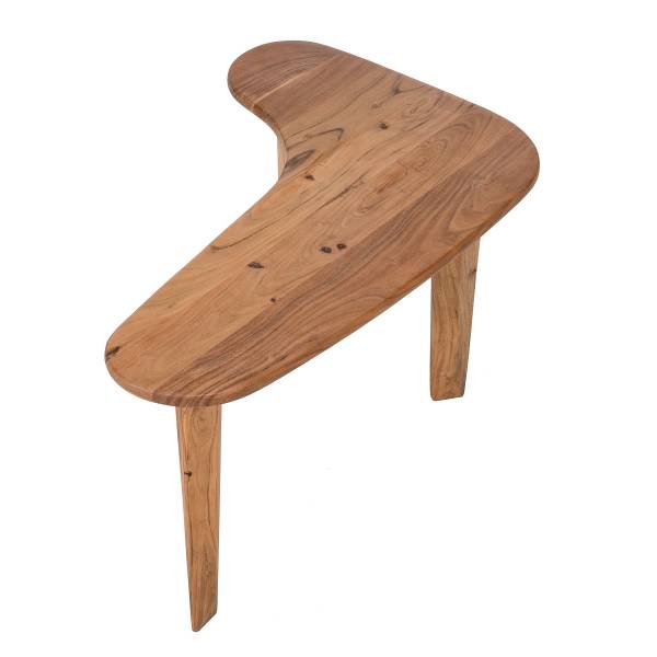 Massiver Couchtisch Ouyya 2-teilig Akazie / Akazie Schwarz