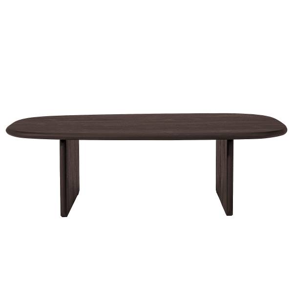 Houten salontafel Tajua zwart acaciahout