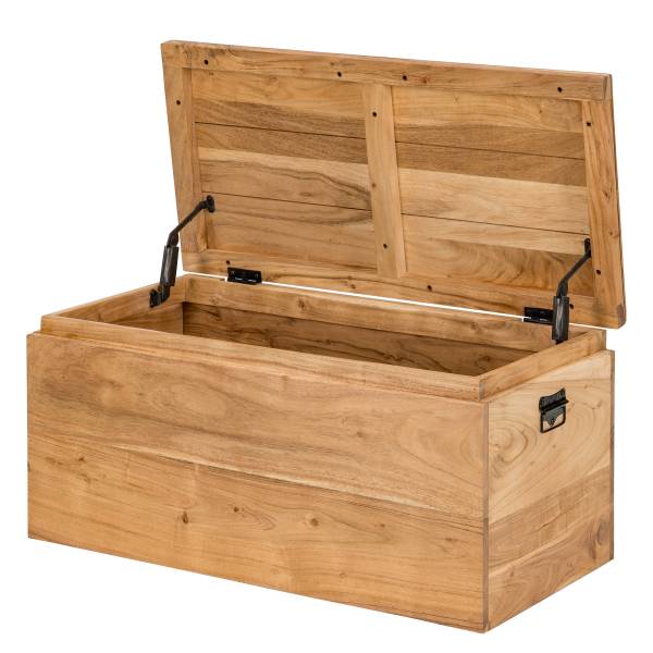 Houten kisttafel GAIOT licht acaciahout