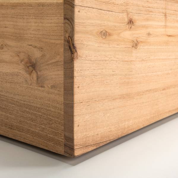 Houten kisttafel GAIOT licht acaciahout