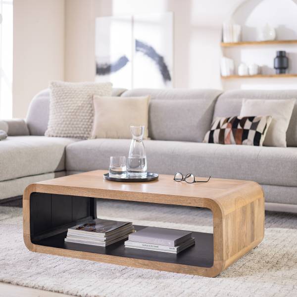 Tavolino da salotto SILOG mango