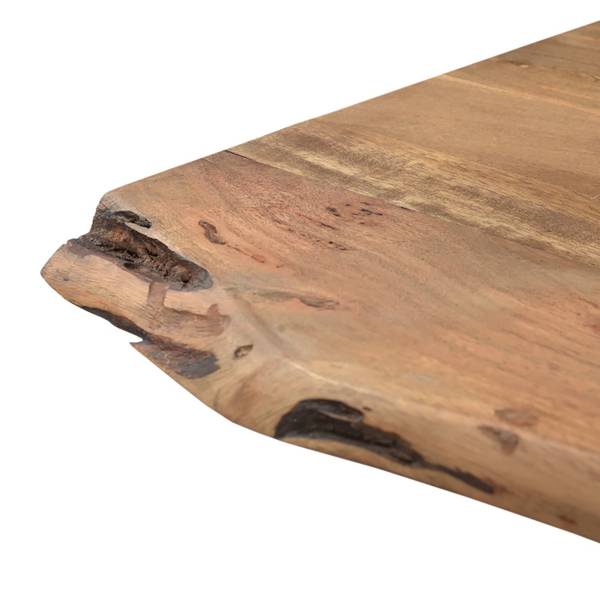 Table avec plateau massif ESSY Acacia massif / Fer