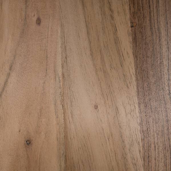 Esstisch AHAR mit Massivholzplatte Akazie massiv / Eisen - Breite: 200 cm