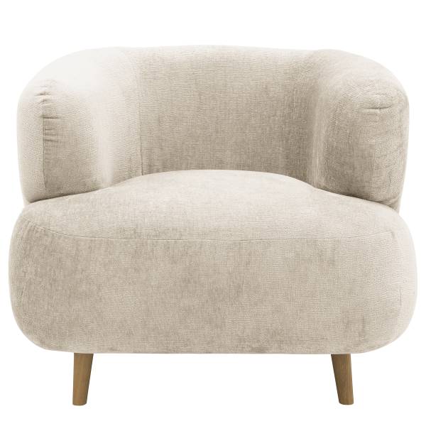 Sessel NELIS Chenille Pelagia: Beige