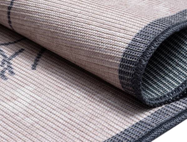 Buitenkleed Lena type B grijs - mixweefsel - 160 x 1 x 230 cm