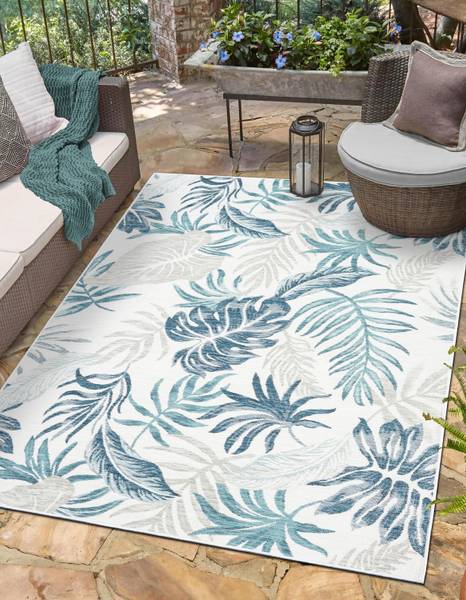 Outdoor-Teppich Coral 100 x 160 cm