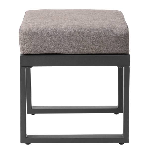 Set di 5 mobili da esterno Randa Acciaio / Poliestere - Grigio