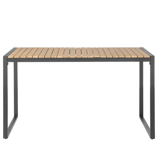 Set di 5 mobili da esterno Randa Acciaio / Poliestere - Grigio