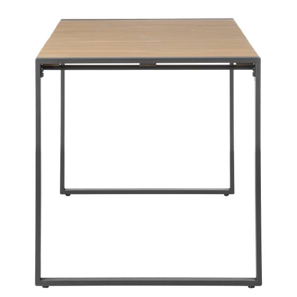Set di 5 mobili da esterno Randa Acciaio / Poliestere - Grigio