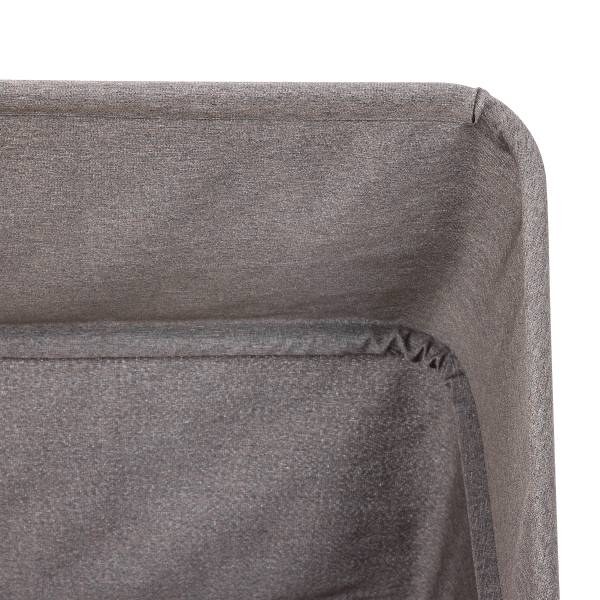 Set di 5 mobili da esterno Randa Acciaio / Poliestere - Grigio