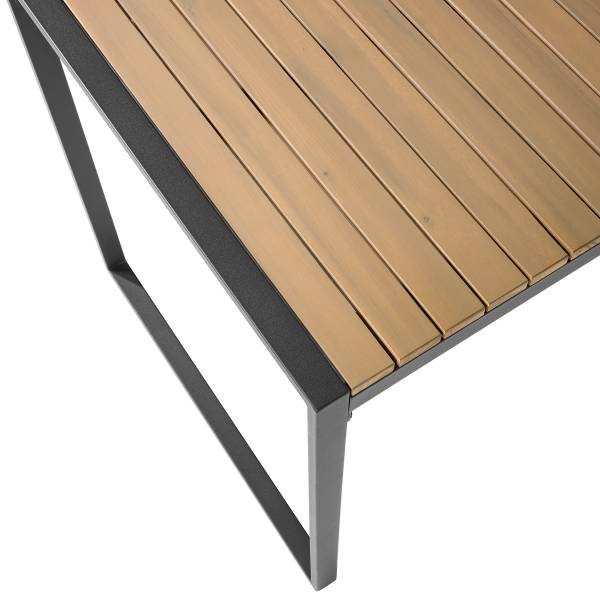 Set di 5 mobili da esterno Randa Acciaio / Poliestere - Grigio