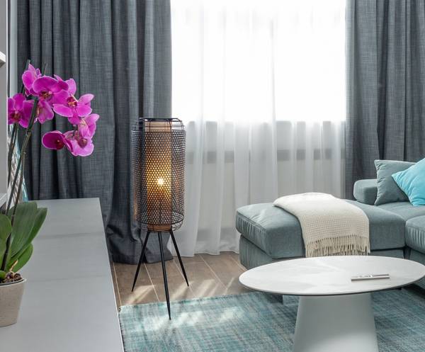 Lampada da terra Denton Ferro - 1 punti luce