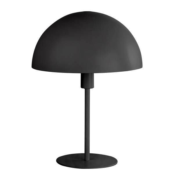 Lampada da tavolo Meike Ferro - 1 punti luce - Nero
