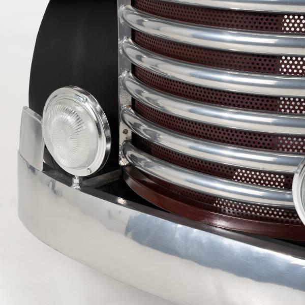 Bartisch Gimona Mango massiv / Metall - Mango / Schwarz