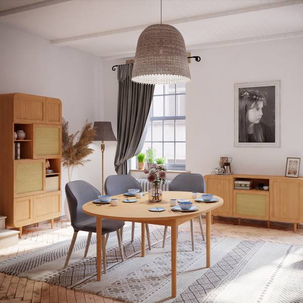 Table extensible Caways Naturel / Imitation chêne