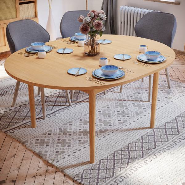 Table extensible Caways Naturel / Imitation chêne
