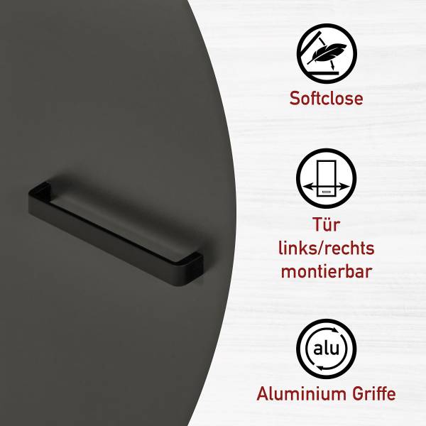 Geräteschrank Sicilia Variante B Grau