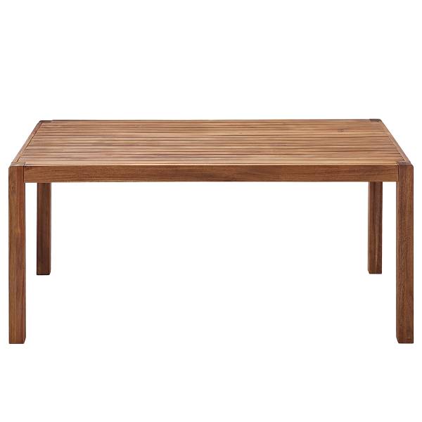 Set di 5 mobili da esterno Bayton E Legno massello di acacia / Poliestere - Beige / Marrone