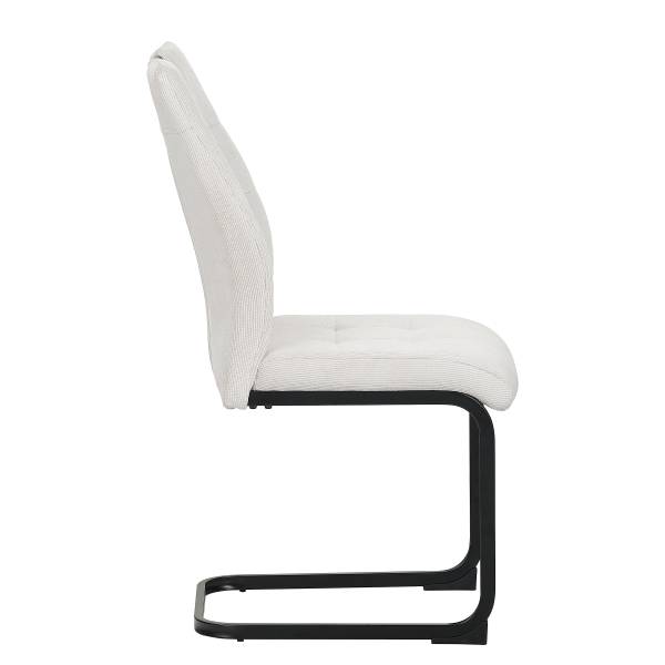 Set di 4 sedie a sbalzo Konity Beige