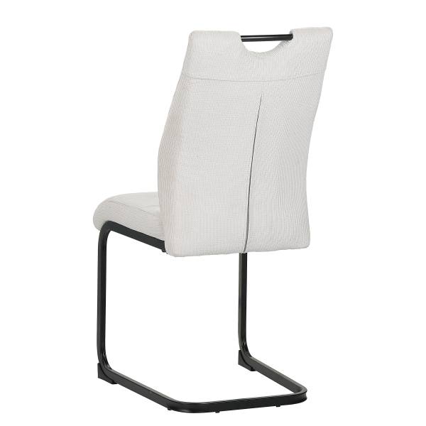 Set di 4 sedie a sbalzo Konity Beige