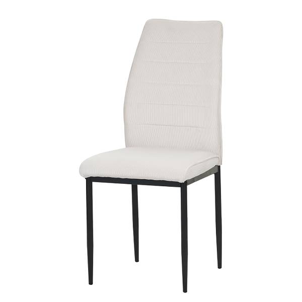 Chaises capitonnées GALEVO - Lot de 2 Beige