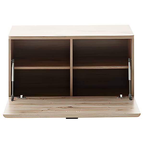 Garderobenbank Kunta 85 cm Eiche Viking Dekor / Graphit