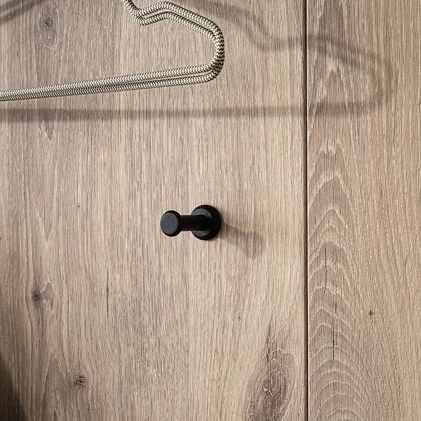 Garderobenpaneel Kunta Eiche Viking Dekor / Graphit