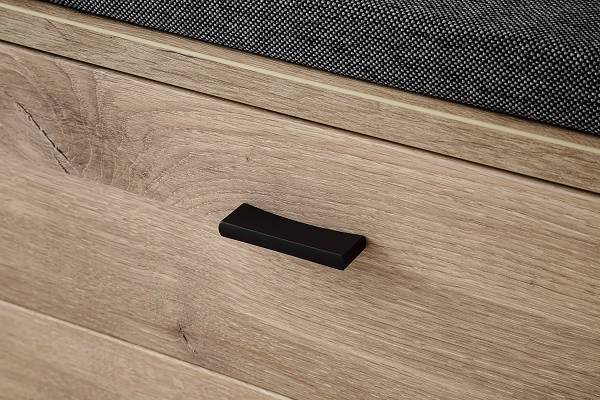 Garderobenset Kunta 4-teilig Eiche Viking Dekor / Graphit