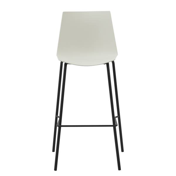 Set di 2 sedie da bar ALLEEN Bianco