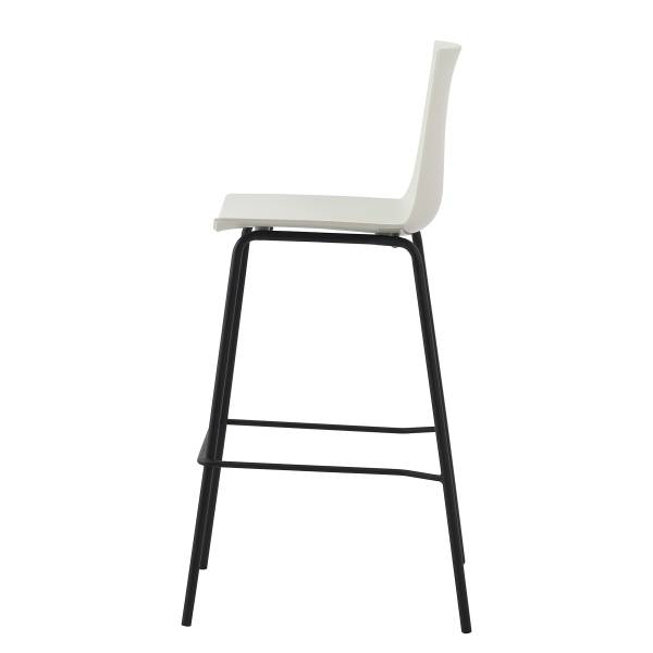 Set di 2 sedie da bar ALLEEN Bianco