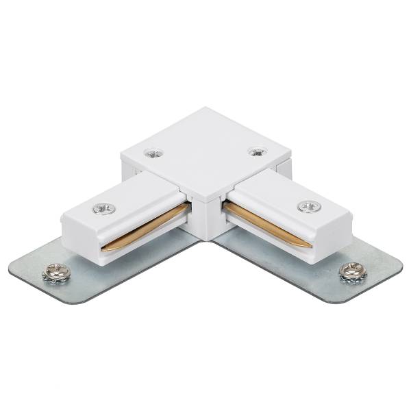 Connettore angolare per il sistema Rail Bianco
