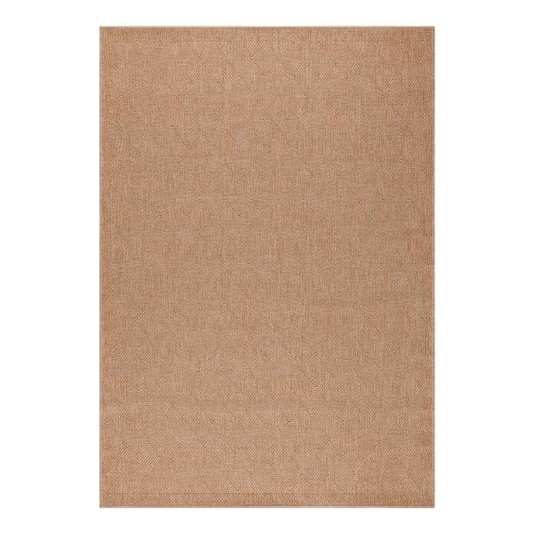 Tappeto outdoor Dhaka C Poliestere / Polipropilene - Beige - 80 x 150 cm