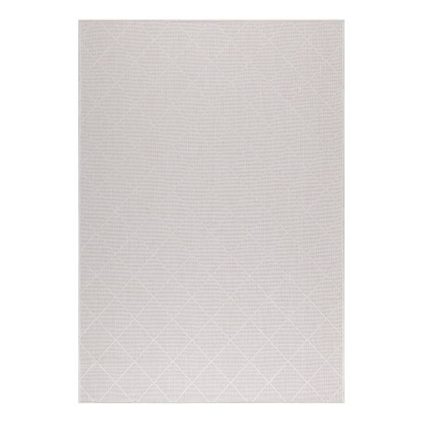 Outdoorteppich Zagora Typ B Polypropylene / Polyester - Grau - 80 x 150 cm