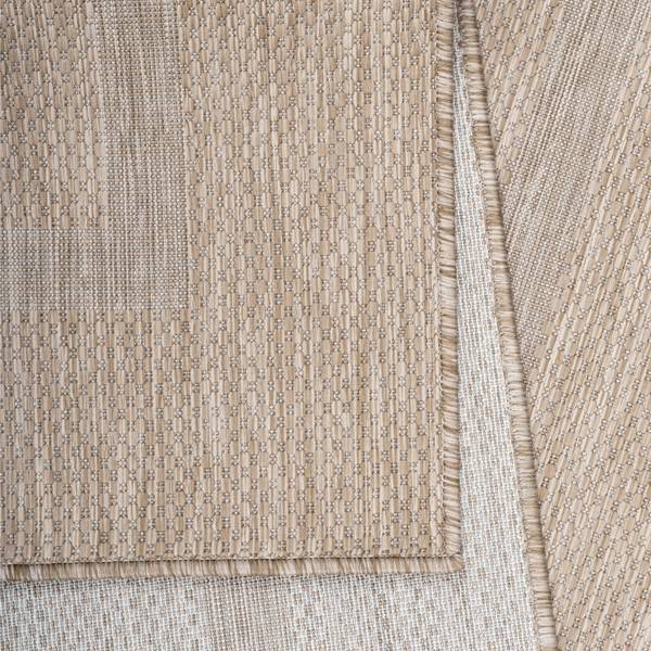 Tappeto da esterno Relax Poliestere / Polipropilene - Beige - 140 x 200 cm