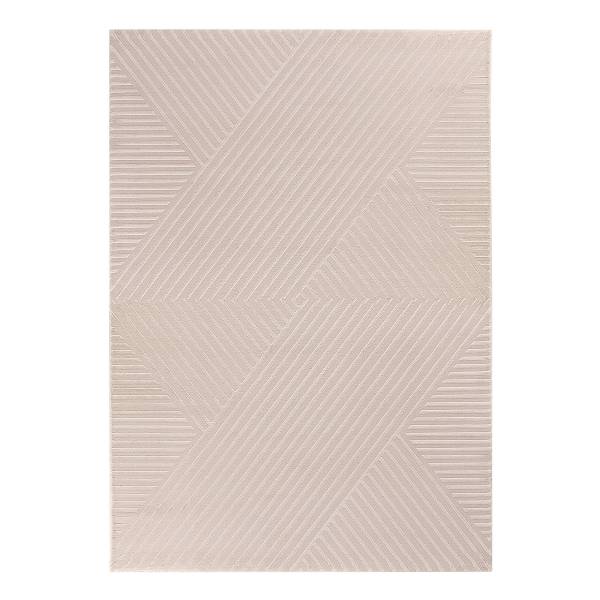 Tappeto a pelo corto Sahara E Poliestere / Polipropilene - Beige - 120 x 170 cm